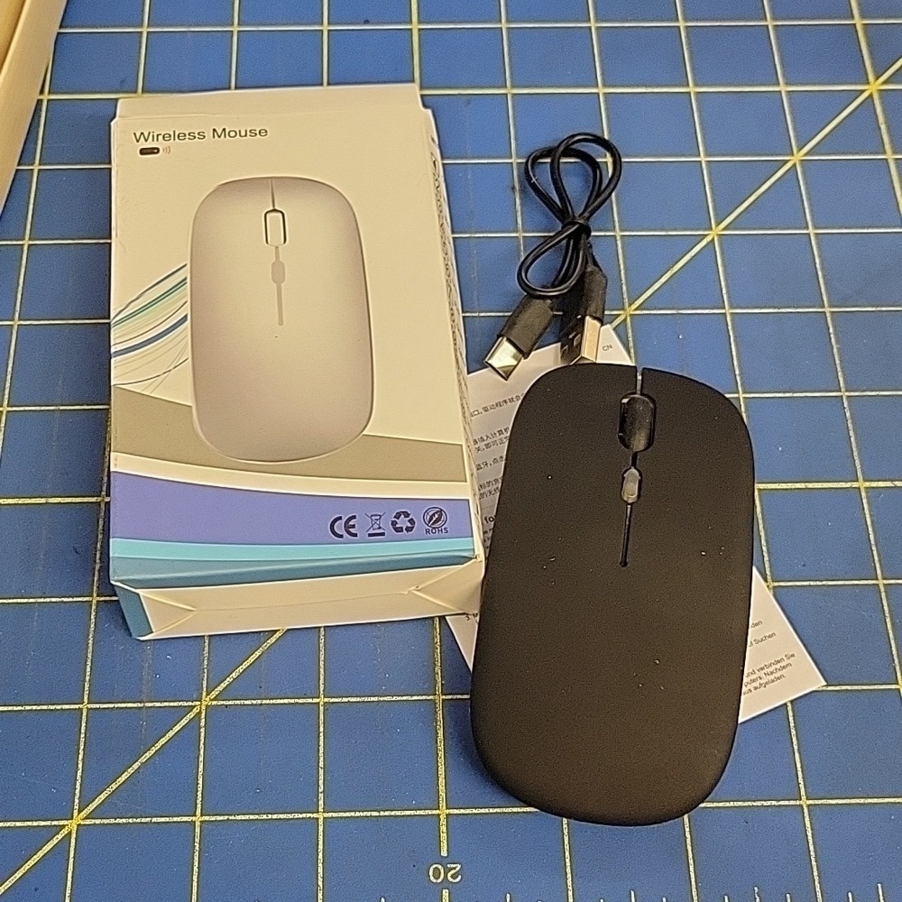 Bluetooth + 2.4G Dual Mode Wireless Black Mouse